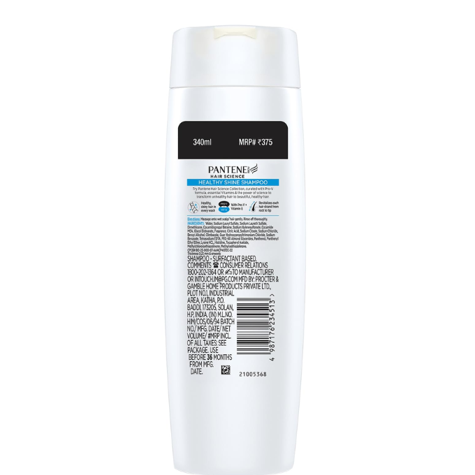  Pantene Hair Science Healthy Shine Shampoo – image 5
