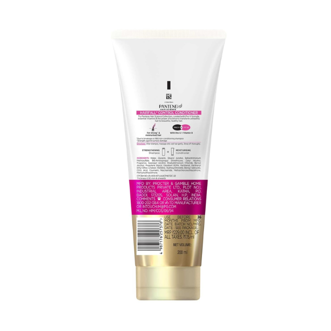  Pantene Advanced Hairfall Solution, Anti-Hairfall Conditioner for Women 200 ml – image 2