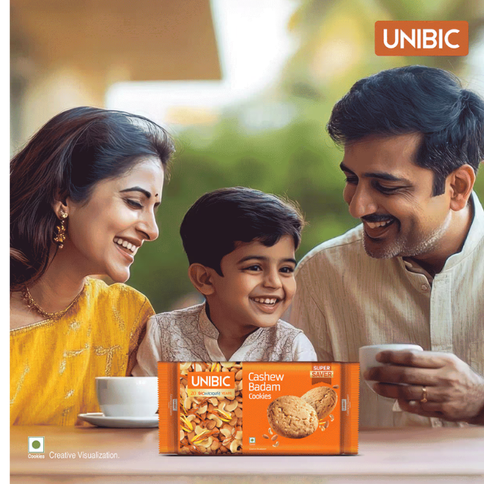 Unibic Cashew Badam Cookies, 270 g (4 x 67.5 g) – image 5