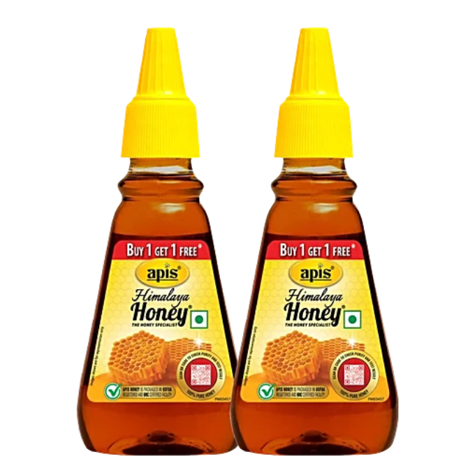 Apis Himalaya Honey, 225 g (Buy 1 Get 1 Free)