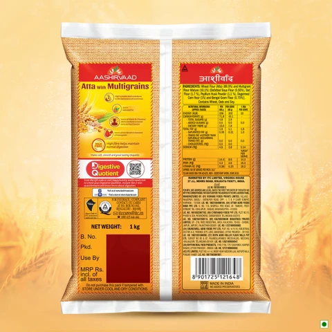 Aashirvaad Wheat Atta with Multigrain  – image 2