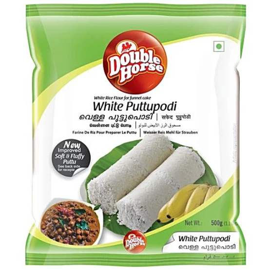 Double horse white puttupodi