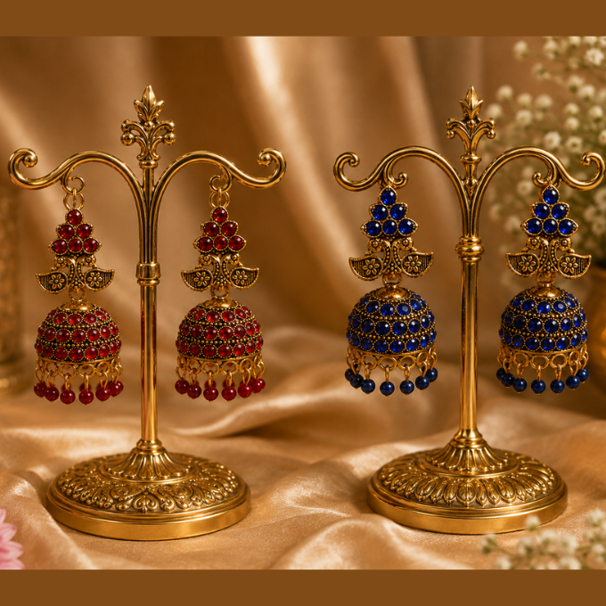 Jhumka (Earrings) - Royale Jhumka