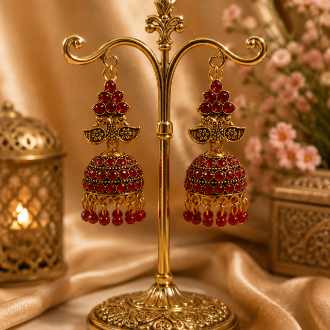 Jhumka (Earrings) - Royale Jhumka
