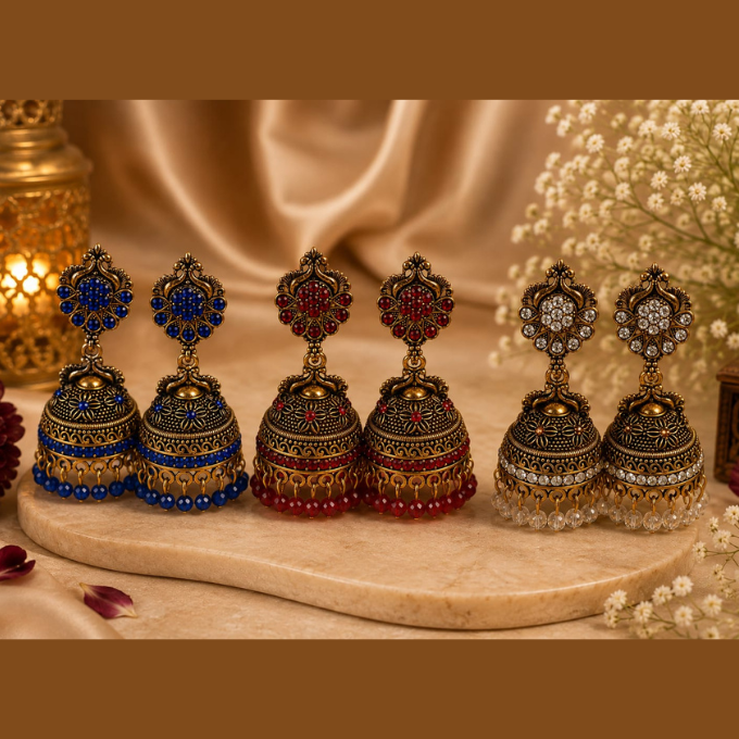 Jhumka (Earrings) - Heritage Jhumka