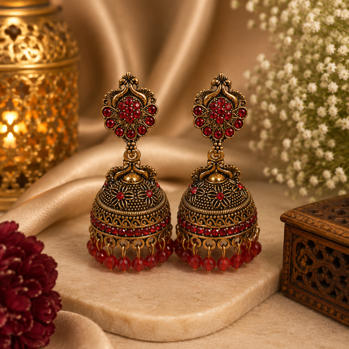 Jhumka (Earrings) - Heritage Jhumka