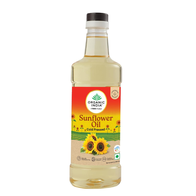  Organic India Sunflower Oil, 1000ml