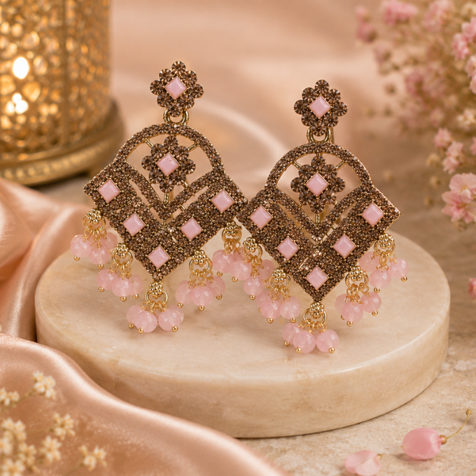 Earrings - Gulabi Grace Earrings – image 3
