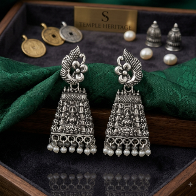 Jhumkas - Devi Heritage Jhumkas