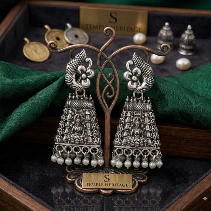 Jhumkas - Devi Heritage Jhumkas – image 2