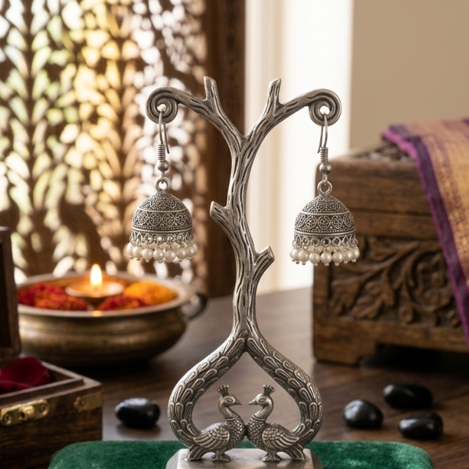 Jhumka - Nawab Heritage Jhumkas – image 2