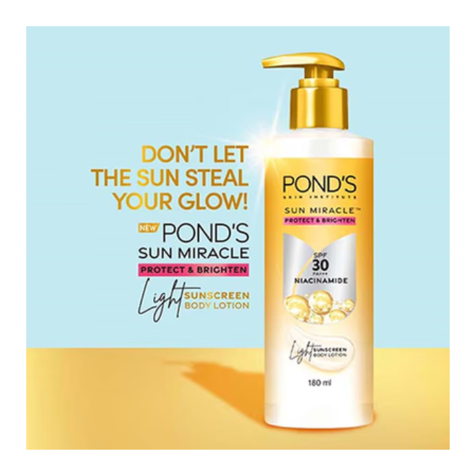 Ponds Sun Miracle Spf 30 180 ml – image 2
