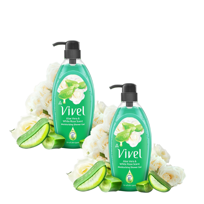 Vivel Aloe vera White Rose Scent hand Wash Buy 1 Get 1 – image 1