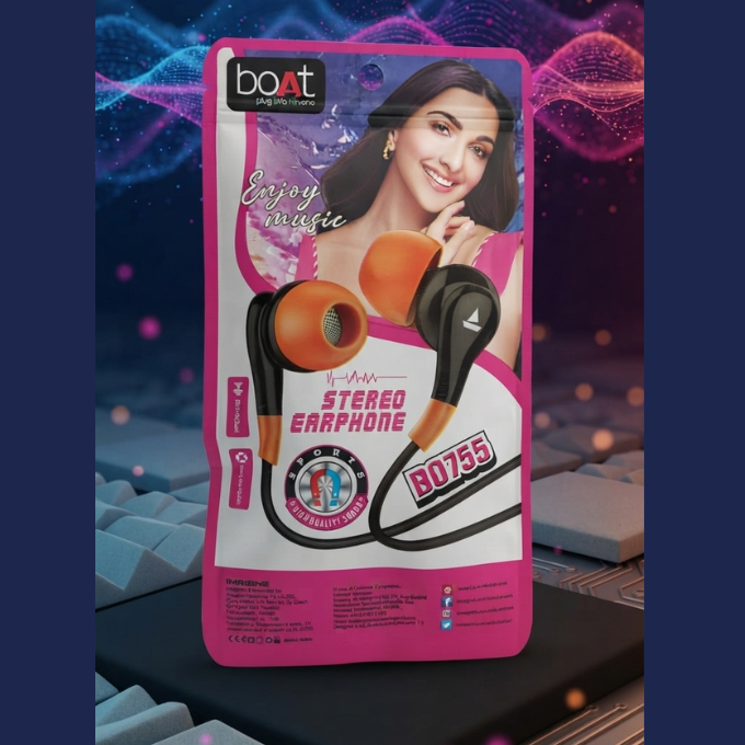 Earphone - boAt B0755 Stereo Type-C Earphone – image 2