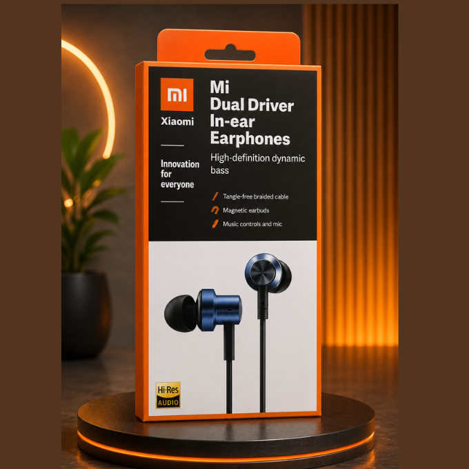 Earphones - Mi Dual Driver In-Ear Wired Earphones