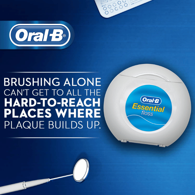 Oral-B Essential Floss- Mint Flavor – image 2