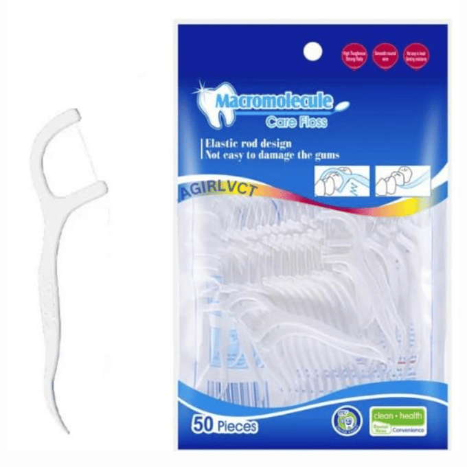 Macromolecule Care Floss – 50 Pieces