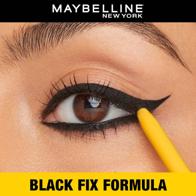 Maybelline New York Kajal, Black, Matte Finish – image 2