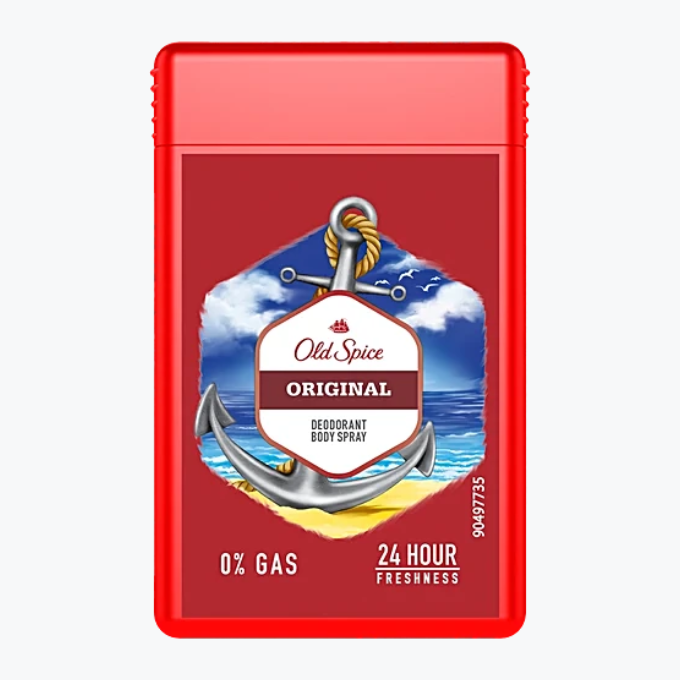 Old Spice Original Deodorant Body Spray - No Gas, 17 ml 