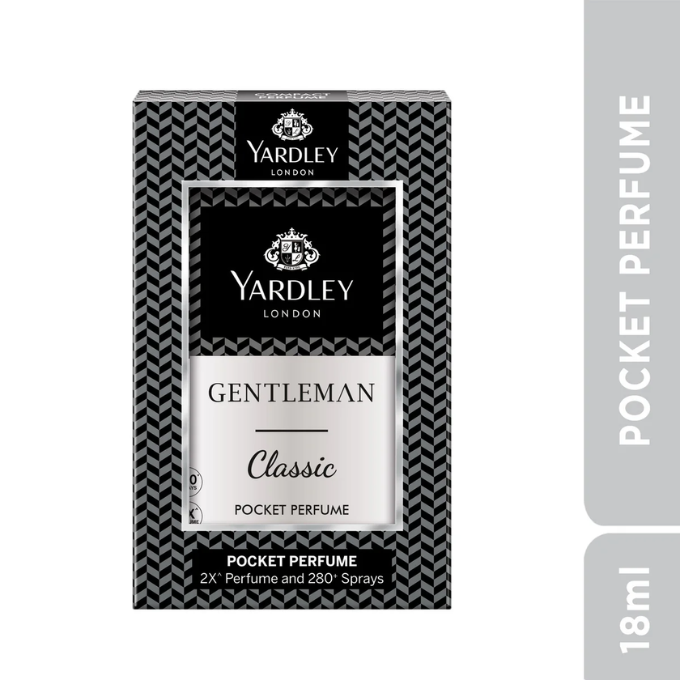 Yardley London Gentleman Classic Compact Perfume 18ml – image 1