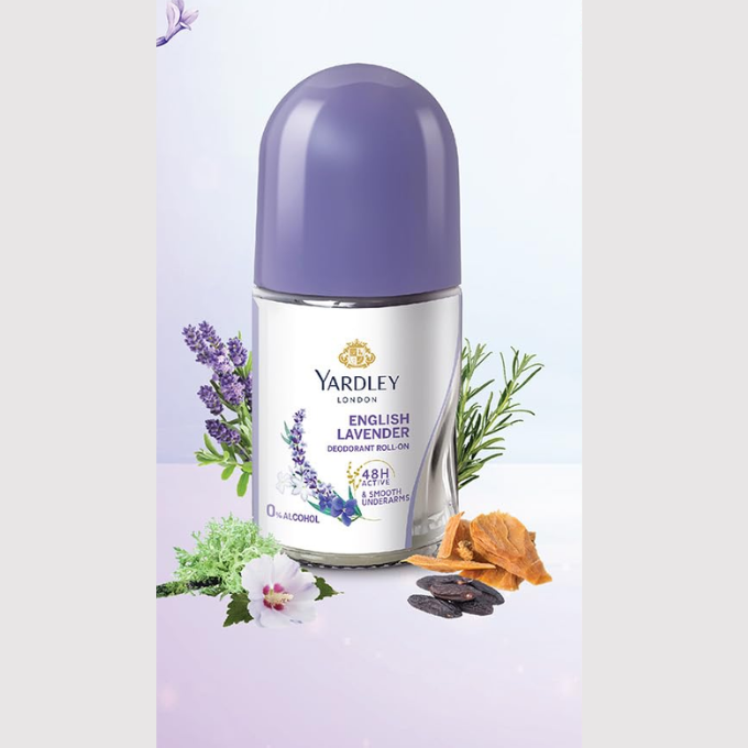 Yardley London English Lavender Roll On Deodorant For Women 25 ml