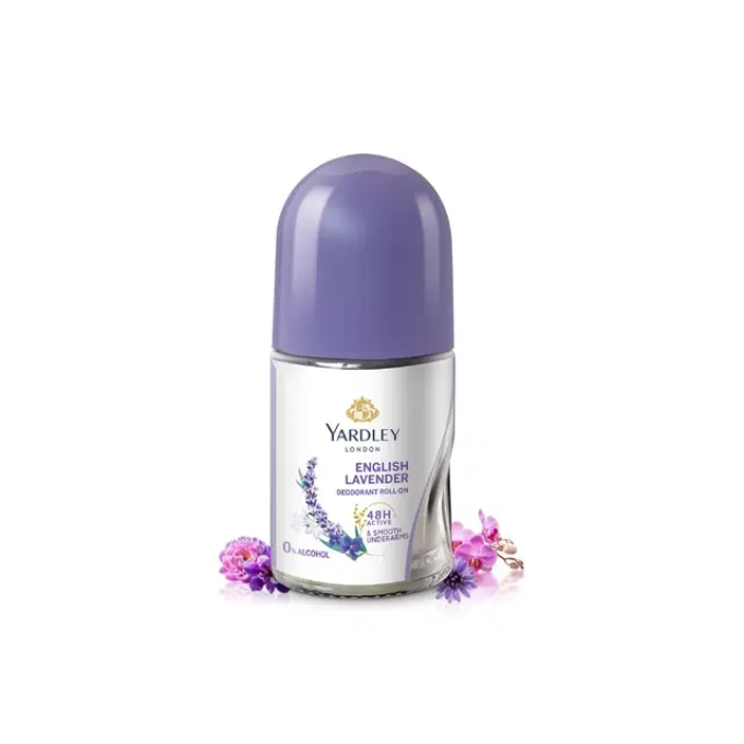 Yardley London English Lavender Roll On Deodorant For Women 25 ml – image 2