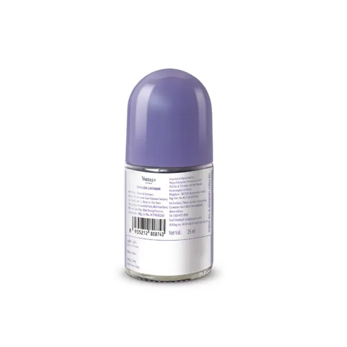 Yardley London English Lavender Roll On Deodorant For Women 25 ml – image 3
