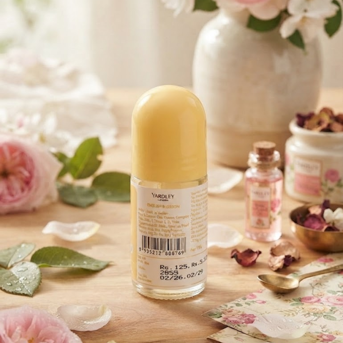 Yardley London English Blossom Deodorant Roll-On 25ml – image 2