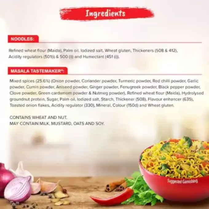 Maggi 2-Minute Masala Noodles 1 Pack 70 Gm – image 3