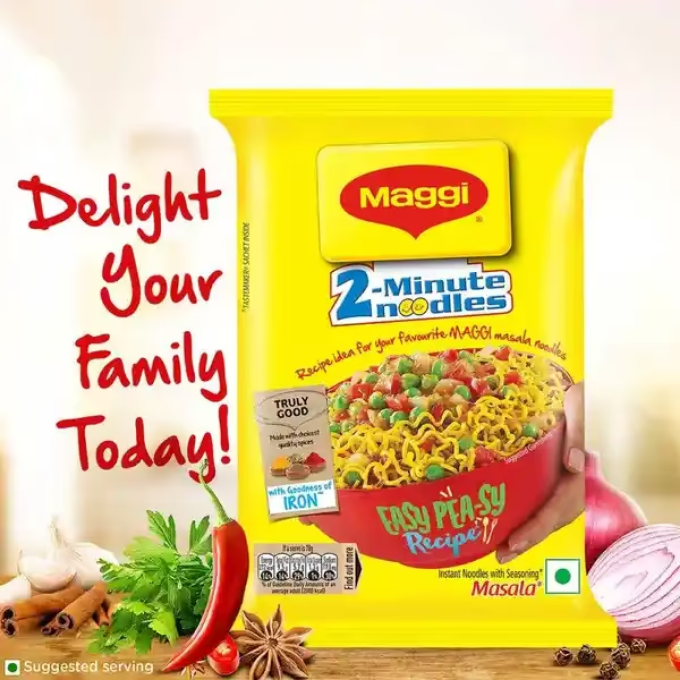 Maggi 2-Minute Masala Noodles 1 Pack 70 Gm – image 5