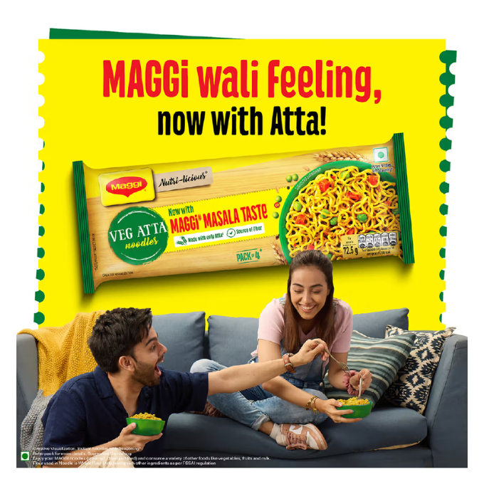 MAGGI Veg Atta Noodles with MAGGI Masala Taste, Made with ONLY ATTA, 290g – image 6