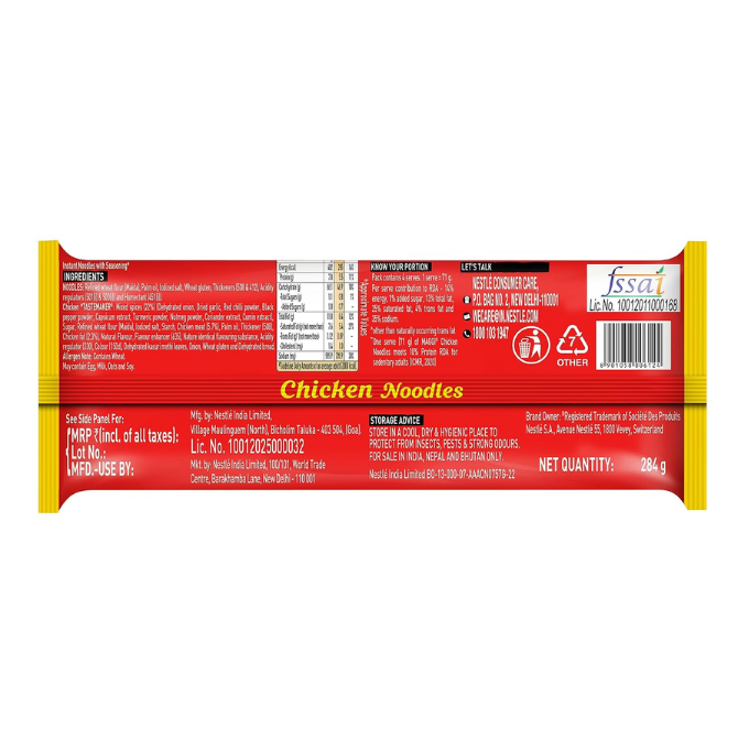 MAGGI 2-Minute Chicken Instant Noodles, 284g/304g – image 3
