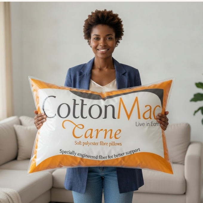Pillow  - CottonMac Carne 17x27 (42.5 x 67.5)