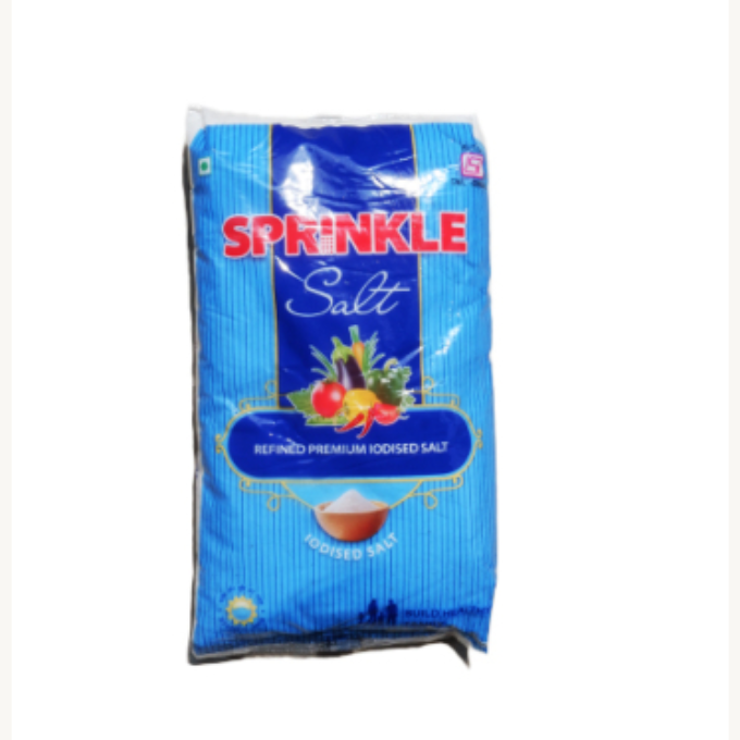 Sprinkle refined Premium iodised salt 1 kg – image 1