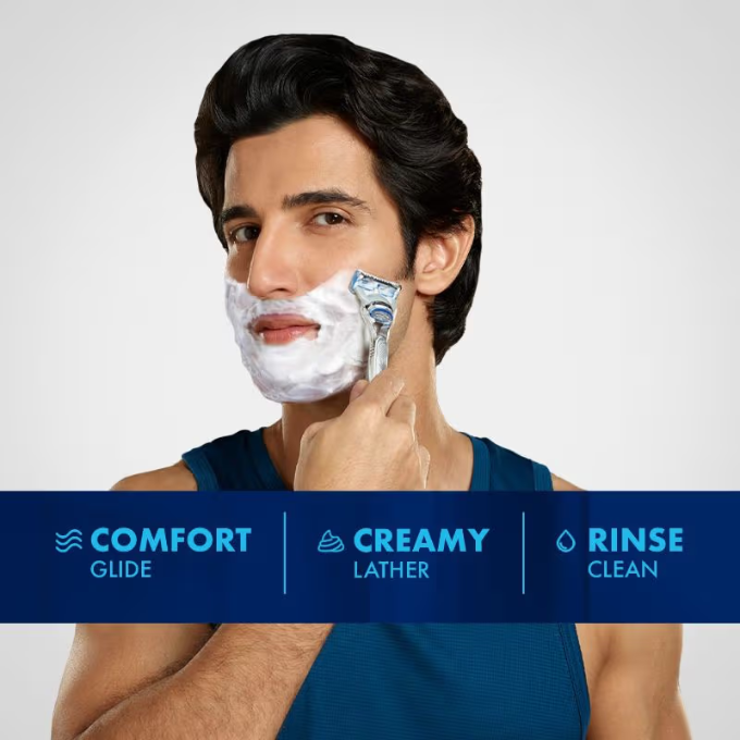 Gillette Regular Pre Shave Foam  418g (33% Extra) – image 5