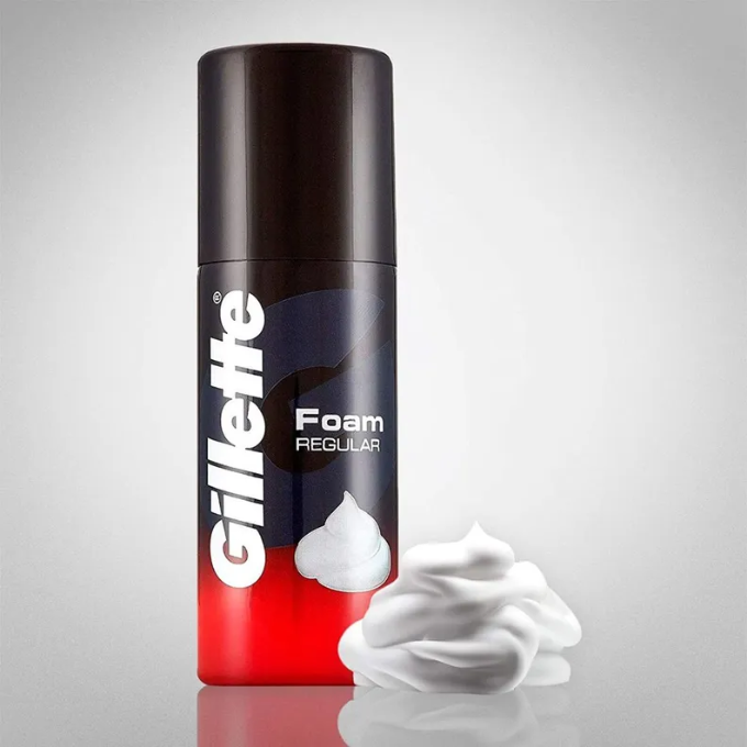 Gillette Shaving Foam Regular, 50 gm – image 3