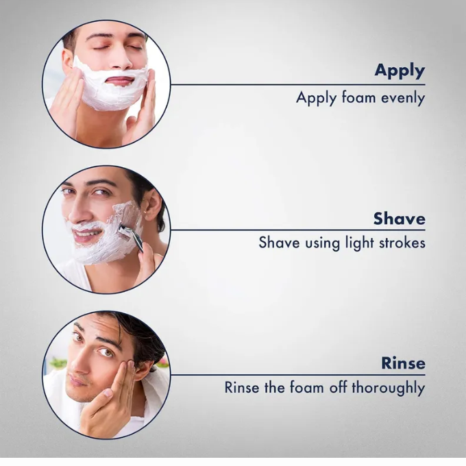 Gillette Shaving Foam Regular, 50 gm – image 6