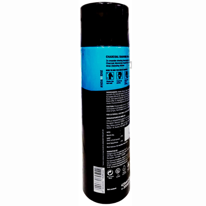 Bombay Shaving Company Charcoal Shaving Foam – 425g – image 2