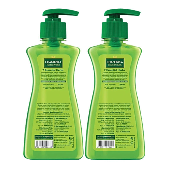 Chandrika Handwash Refill Pack, 200 ml (Buy 1 Get 1 Free) – image 2