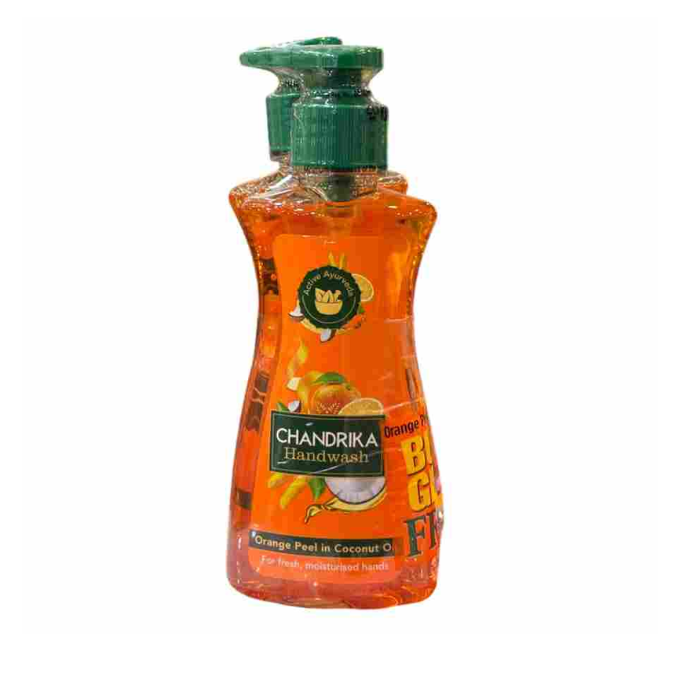 Chandrika Orange Peel In Cocunut Oil Hand Wash 200Ml Buy1 Get1 – image 1
