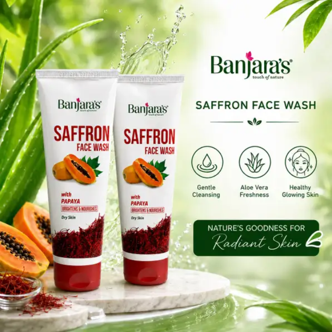 Banjaras Papaya  Buy 1 Get 1 Face Wash (200 ml)