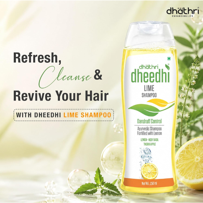 Dhathri Dheedhi Lime Shampoo 250ml, Buy 1 Get 1 Free – image 2