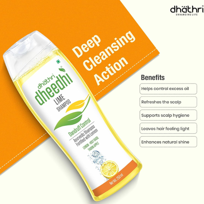 Dhathri Dheedhi Lime Shampoo 250ml, Buy 1 Get 1 Free – image 5