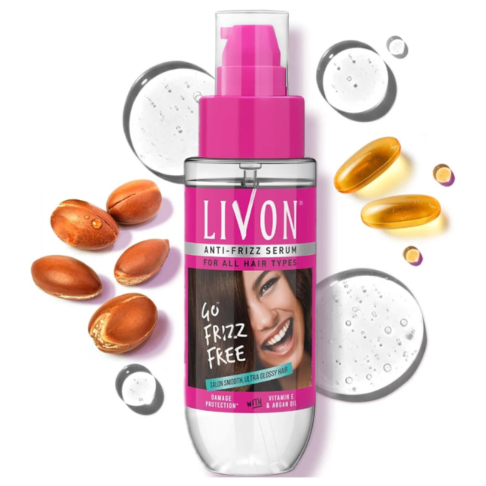 Livon Anti-Frizz Hair Serum – image 2