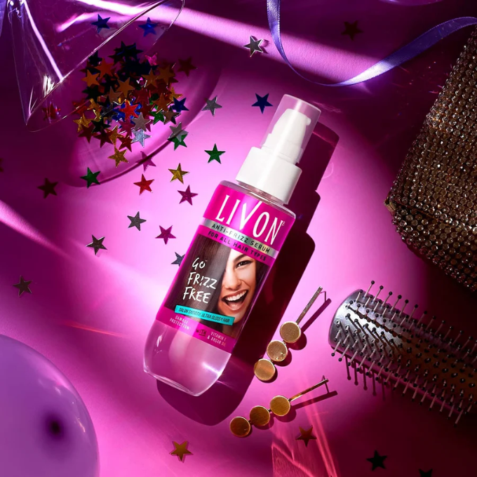 Livon Anti-Frizz Hair Serum – image 3