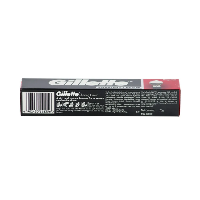 Gillette Regular Shaving Cream Tube, 70g – image 3
