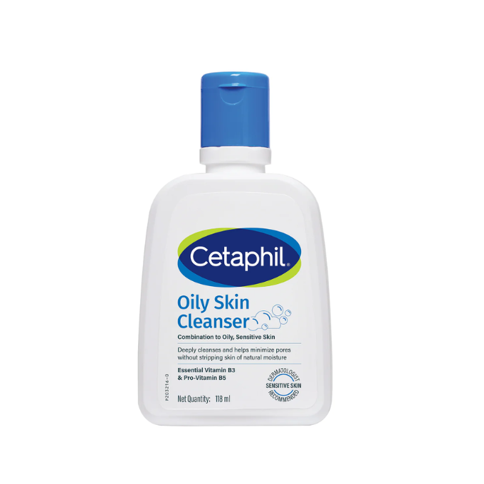 Cetaphil Oily Skin Cleanser 118ml - Face Wash for Acne-Prone Skin