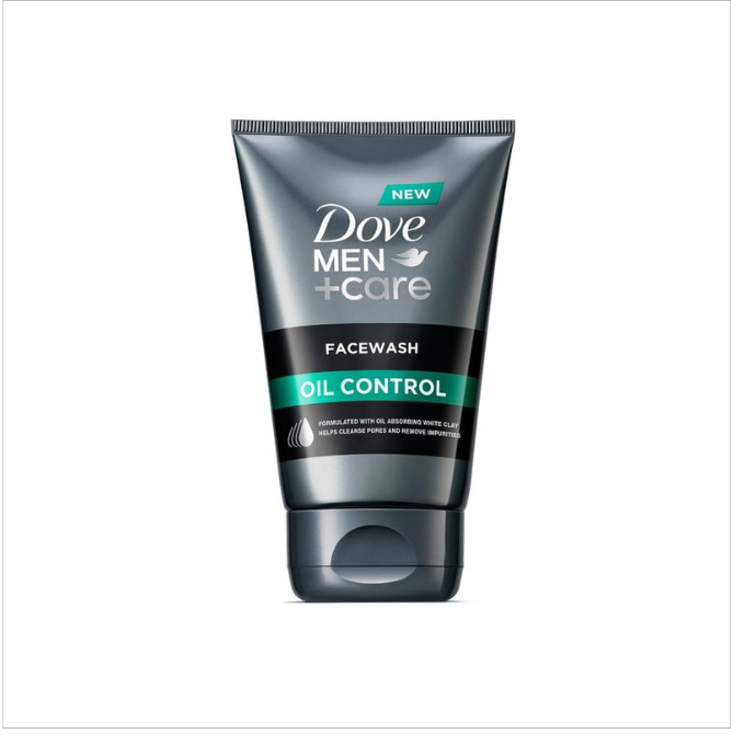 Dove Men+care oil control facewash for men, 100ml – image 1