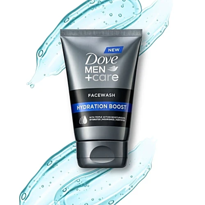 Dove Men + Care Hydration Boost Facewash, 100 g
