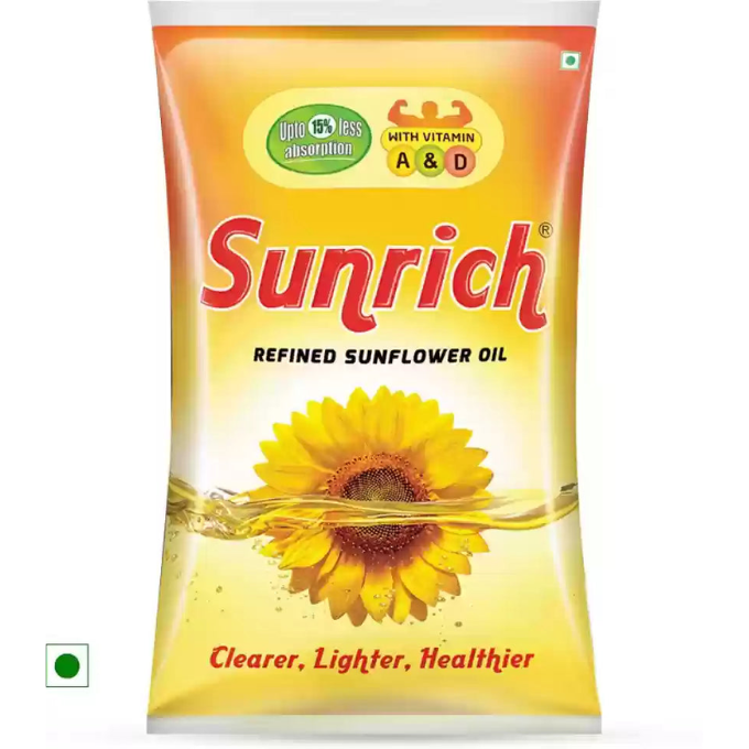 SUNRICH SUNFLOWER OIL 800 GM